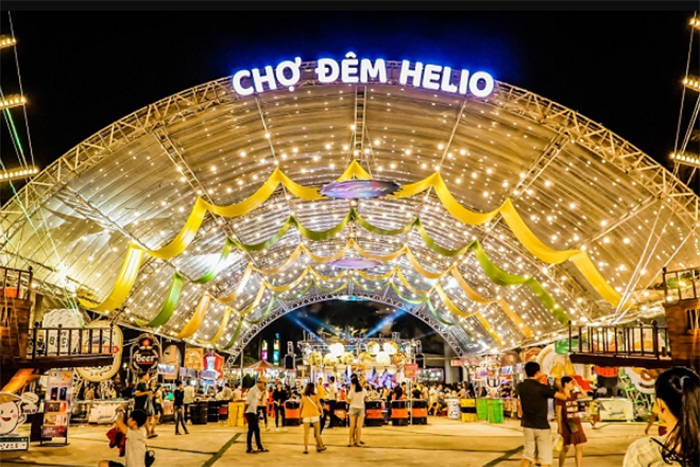 Helio Night Market in Da Nang